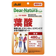 朝日 Dear-Natura 葉酸補充錠：孕婦、哺乳期婦女必備，補充葉酸，助力胎兒健康發育