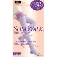 SlimWalk 修長美腿睡眠襪 淡雅薰衣草色 M-L - 小川屋直購