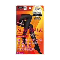 SlimWalk 美腿保暖褲襪 黑色 M-L