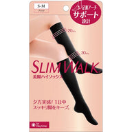 SlimWalk 美腿高筒襪 黑色 S-M