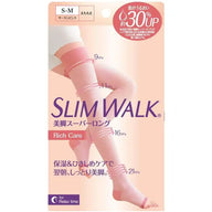 SlimWalk 保濕美腿壓力襪 粉紅色 S-M